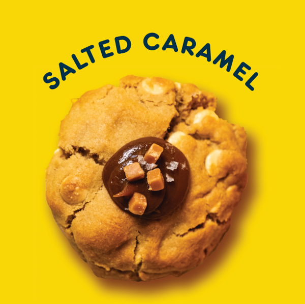 sós karamella cookie